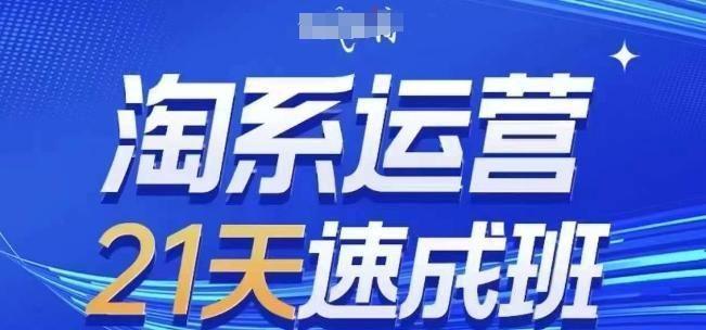 淘系运营21天速成班(更新24年11月)，0基础轻松搞定淘系运营，不做假把式