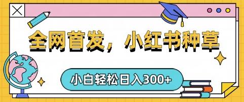 小红书种草，手机项目，日入3张，**黏贴即可，可矩阵操作，动手不动脑【揭秘】